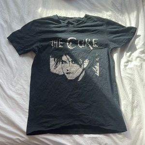 The Cure shirt.